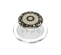 Vintage Celestial Navigation Astrologie Zodiaque Soleil Lune Étoiles PopSockets PopGrip pour MagSafe