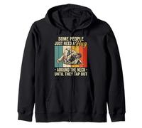 Vintage Certaines Personnes Ont Juste Besoin d'un câlin BJJ Sweat à Capuche
