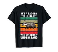 Vintage, C'est Un Blaireau, Je Crois Que Vous ne comprendriez Pas T-Shirt Graphique avec Valeur