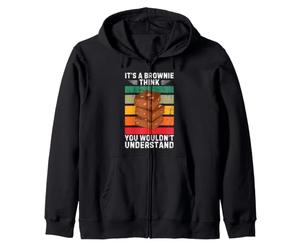 Vintage, C'est Un Brownie, Je Pense Que Vous ne comprendriez Pas Sweat à Capuche