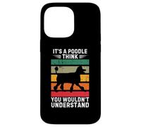 Vintage, C'est Un Chien Caniche, Je Pense Que Vous ne comprendriez Pas Coque pour iPhone 14 Pro Max