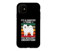 Vintage C'est Un Chien samoyède Qui Pense Que Vous ne comprendriez Pas Coque pour iPhone 11