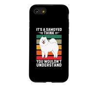 Vintage C'est Un Chien samoyède Qui Pense Que Vous ne comprendriez Pas Coque pour iPhone SE (2020) / 7/8