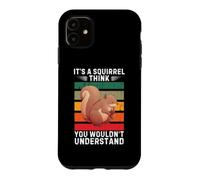 Vintage, C'est Un écureuil, Je Crois Que Vous ne comprendriez Pas Coque pour iPhone 11