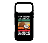 Vintage, C'est Un Fruit de Noix de Coco, Je Pense Que Vous ne comprendriez Pas Coque pour iPhone 17 Pro Max