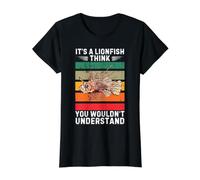 Vintage C'est Un Poisson-Lion, Je Pense Que Vous ne comprendriez Pas T-Shirt Graphique avec Valeur