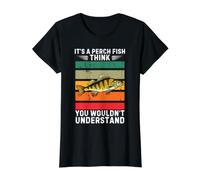 Vintage C'est Un Poisson Perche Que Vous ne comprendriez Pas T-Shirt Graphique avec Valeur, Femme, Noir, S