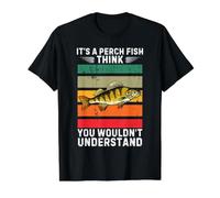 Vintage C'est Un Poisson Perche Que Vous ne comprendriez Pas T-Shirt Graphique avec Valeur, Homme, Noir, XL