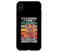 Vintage, C'est Un Quokka, Je Pense Que Vous ne comprendriez Pas Coque pour iPhone XS Max