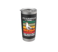 Vintage C'est une mouette que vous ne comprendriez pas Gobelet isotherme en acier inoxydable double paroi