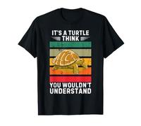 Vintage C'est Une Tortue, Pensez Que Vous ne comprendriez Pas T-Shirt Graphique avec Valeur