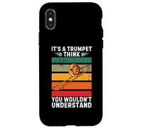 Vintage, C'est Une Trompette, Je Pense Que Vous ne comprendriez Pas Coque pour iPhone X/XS