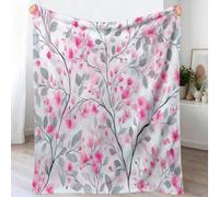 Vintage Champêtre Couverture Enfant, 220 x 240 cm Douce Chaude Couverture