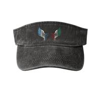 Vintage Chapeaux Randonnée Drapeaux du Guatemala Et du Mexique Motorcycle Cap Rétro Casquette De Baseball pour Running, Faire De La Pêche, Homme