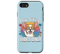 Vintage Chihuahua Paw-sitive Vibes est Le Seul Amoureux des Chiens Mignons Coque pour iPhone SE (2020) / 7/8