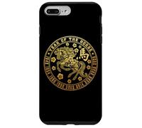 Vintage Chinese New Year 2026 Year of The Horse Lunar Zodiac Coque pour iPhone 7 Plus/8 Plus