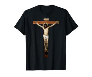 Vintage Christ sur la Croix Jésus Mort - Sauveur T-Shirt Graphique avec Valeur