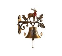 Vintage Christmas Bells - Jardin Décoratif pour la Maison Jardin pour Intérieur Extérieur Yard, Cloche de Festive avec des Oeuvres d'Art de Neige de Père Noël | suspendu 'i