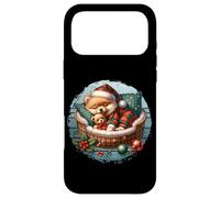 Vintage Christmas Dog Graphic for Men Retro Pomeranian Dad Coque pour iPhone 17 Pro Max