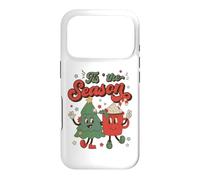 Vintage Christmas Tis The Season Christmas Tree Coffee Latte Coque pour iPhone 17 Pro