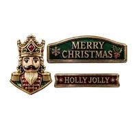 Vintage Christmas Truck Door Sticker - Decorative Car Emblem Decal