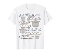 Vintage, cinq pains, deux poissons, Matthieu, Verset de la Bible chrétienne T-Shirt