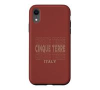 Vintage Cinque Terre Italie Coque pour iPhone XR