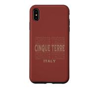 Vintage Cinque Terre Italie Coque pour iPhone XS Max