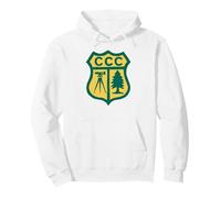 Vintage Civilian Conservation Corps Retro CCC Logo Sweat à Capuche