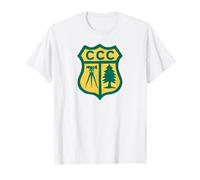 Vintage Civilian Conservation Corps Retro CCC Logo T-Shirt