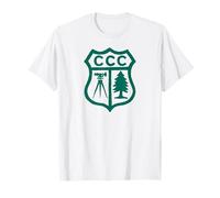 Vintage Civilian Conservation Corps Retro CCC Logo T-Shirt