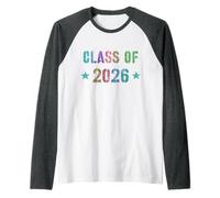 Vintage Class of 2026 Future Graduation Seniors Presque là Manche Raglan