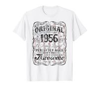 Vintage Classic Born in 1956 Classic 70th Birthday T-Shirt