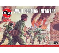 Airfix- Infanterie Allemande De La Seconde Guerre Mondiale Classic Vintage Kit A00705v Multicolore 1 76 Scale