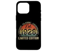 Vintage Classic Legendary Est. Édition limitée 1928 Coque pour iPhone 16 Pro Max