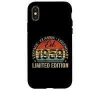 Vintage Classic Legendary Est. Édition limitée 1959 Coque pour iPhone X/XS
