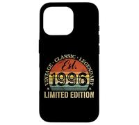 Vintage Classic Legendary Est. Édition limitée 1996 Coque pour iPhone 16 Pro