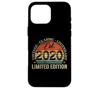 Vintage Classic Legendary Est. Édition limitée 2020 Coque pour iPhone 16 Pro Max