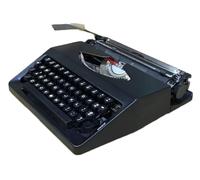 Vintage Classic Retro Old Machine à écrire, Machine à écrire Manuelle Portable, Machine à écrire Anglaise mécanique, Boutons Flexibles, Traitement de Texte Classique