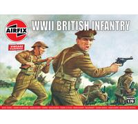 Vintage Classic Soldat Britannique WW2 Figurine 1:76 Kit Maquette Plastic Airfix