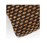 Vintage Classic Thickened Fabric, Protection Mesh Cover for Bluetooth Speakers & Normal Audio(BlackBrown(50x50cm))