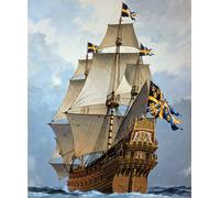 Vintage Classic: Wasa Galeon Ship 1:144 Plastique Model Kit Airfix