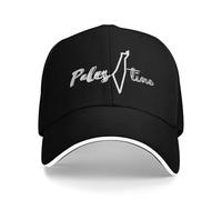 Vintage classique Palestine Drapeau I Love Sun Casquette baseball été Unisexe Hommes Carte palestinienne Imprimer Chapeau camionneur Résistant au soleil Outdoor Gym Snapback Cap durable confortable