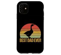 Vintage Classique Silly Funny Goose Cute Best Dad in The World Coque pour iPhone 11