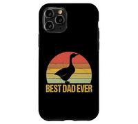 Vintage Classique Silly Funny Goose Cute Best Dad in The World Coque pour iPhone 11 Pro