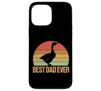 Vintage Classique Silly Funny Goose Cute Best Dad in The World Coque pour iPhone 13 Pro Max