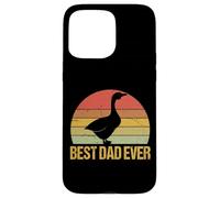 Vintage Classique Silly Funny Goose Cute Best Dad in The World Coque pour iPhone 15 Pro Max