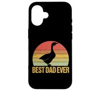 Vintage Classique Silly Funny Goose Cute Best Dad in The World Coque pour iPhone 16