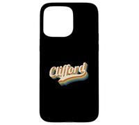 Vintage Clifford Personnalisé Nom Clifford Coque pour iPhone 15 Pro Max