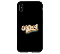 Vintage Clifford Personnalisé Nom Clifford Coque pour iPhone XS Max